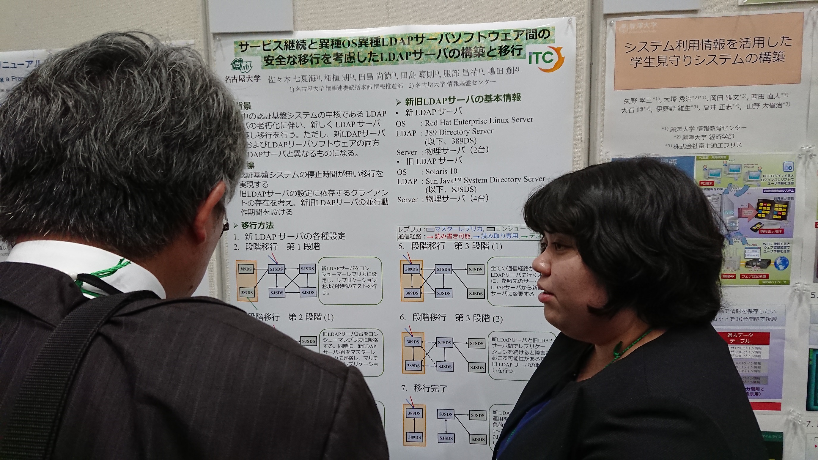 ポスター発表風景